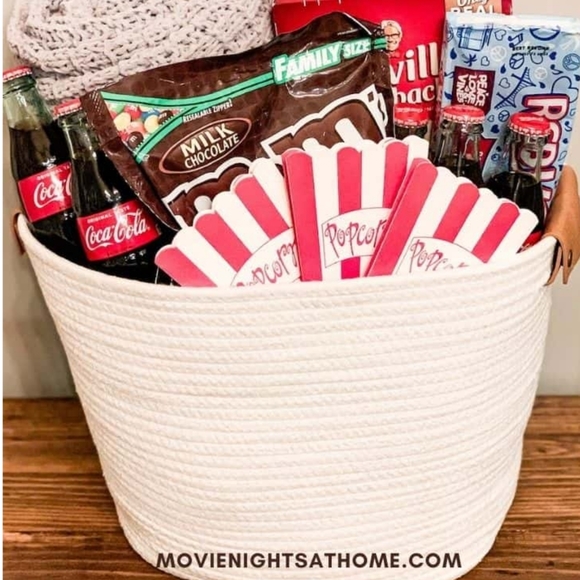 Decorative Coiled Rope Basket - Picture 3 of 12